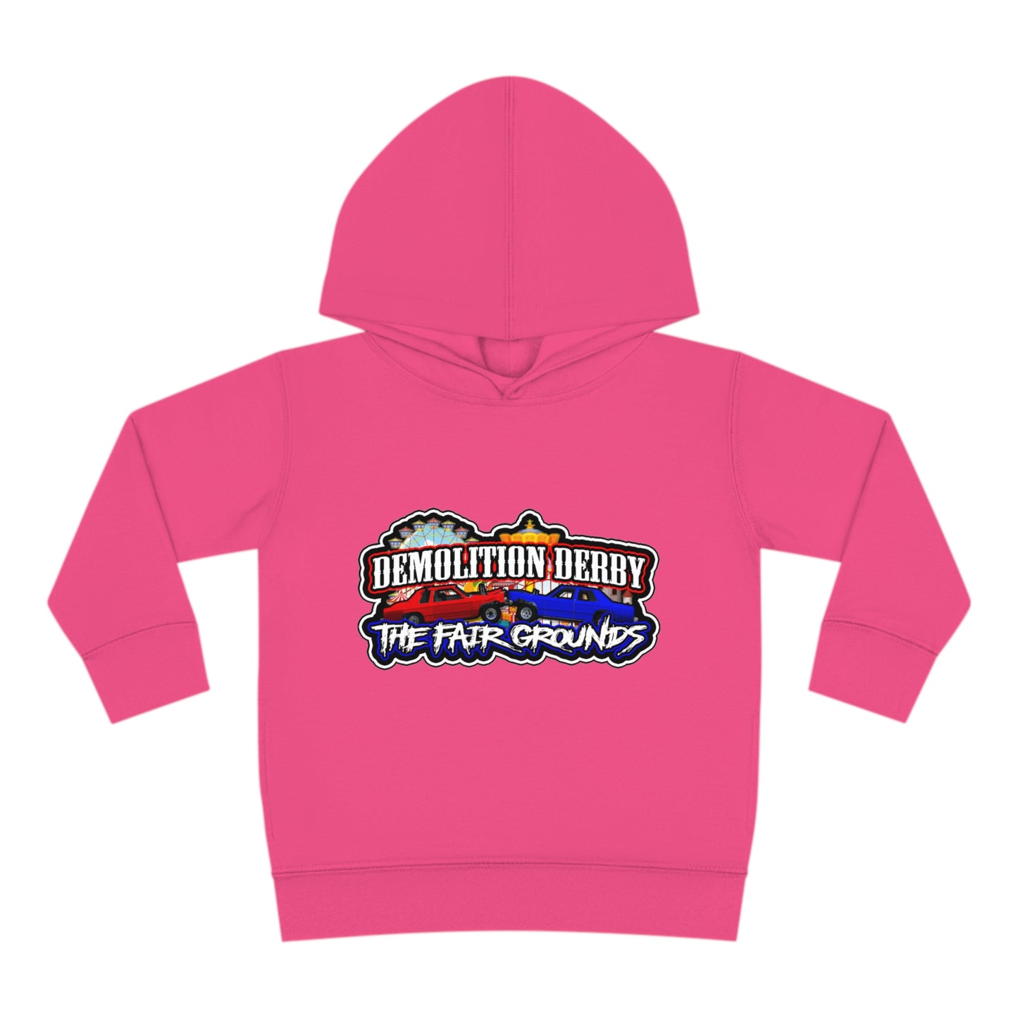 Toddler Pullover Fleece Hoodie w/ Logo on Front