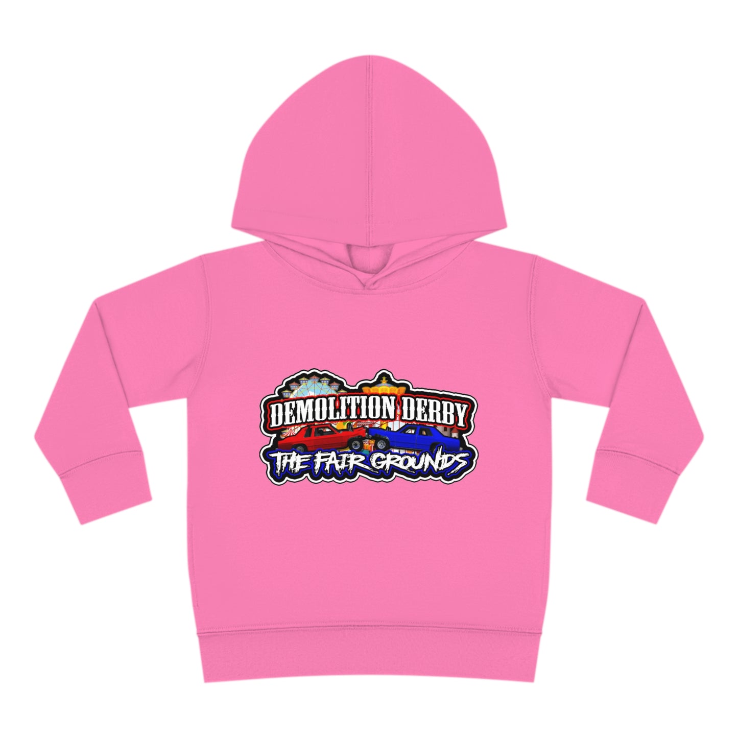 Toddler Pullover Fleece Hoodie w/ Logo on Front