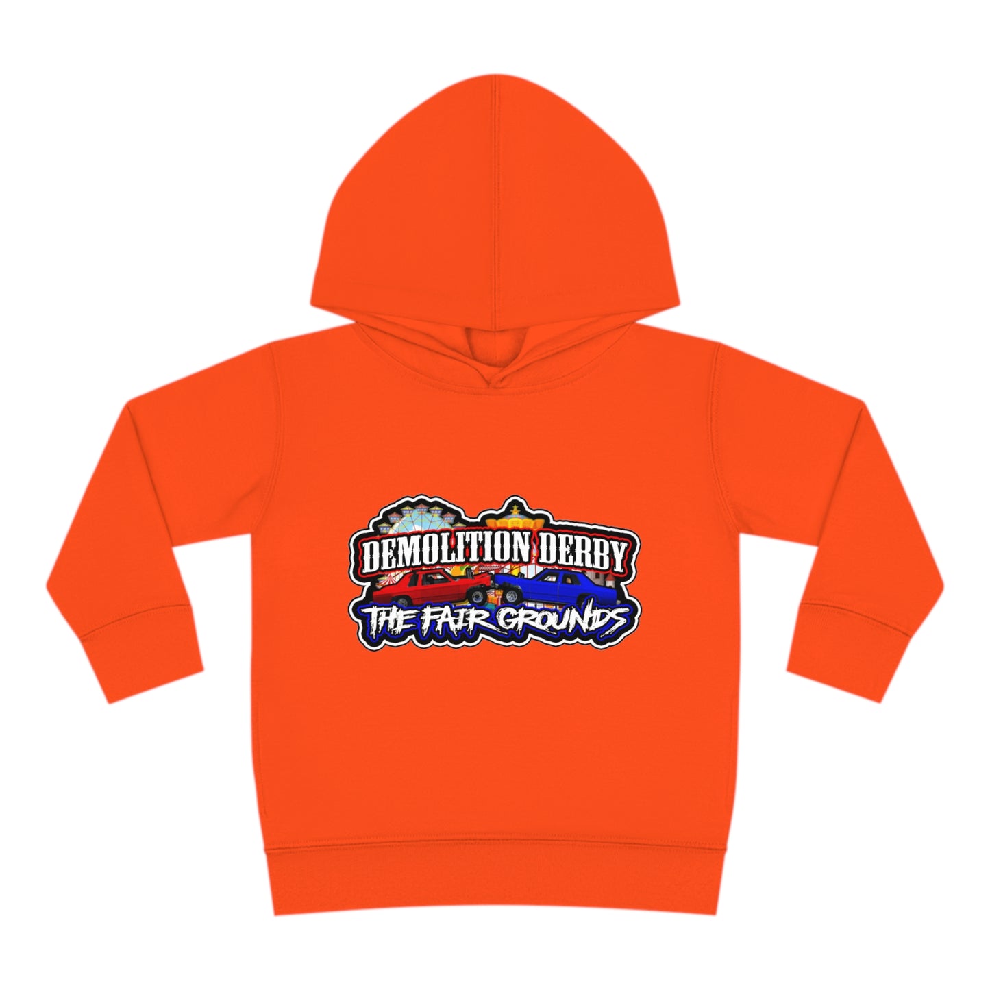 Toddler Pullover Fleece Hoodie w/ Logo on Front