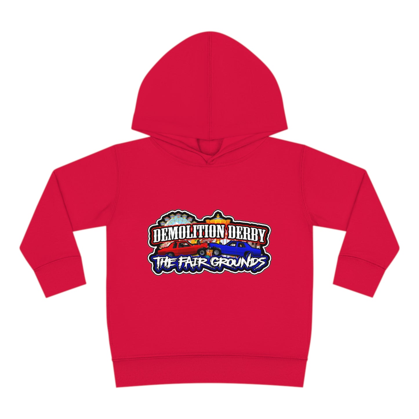 Toddler Pullover Fleece Hoodie w/ Logo on Front