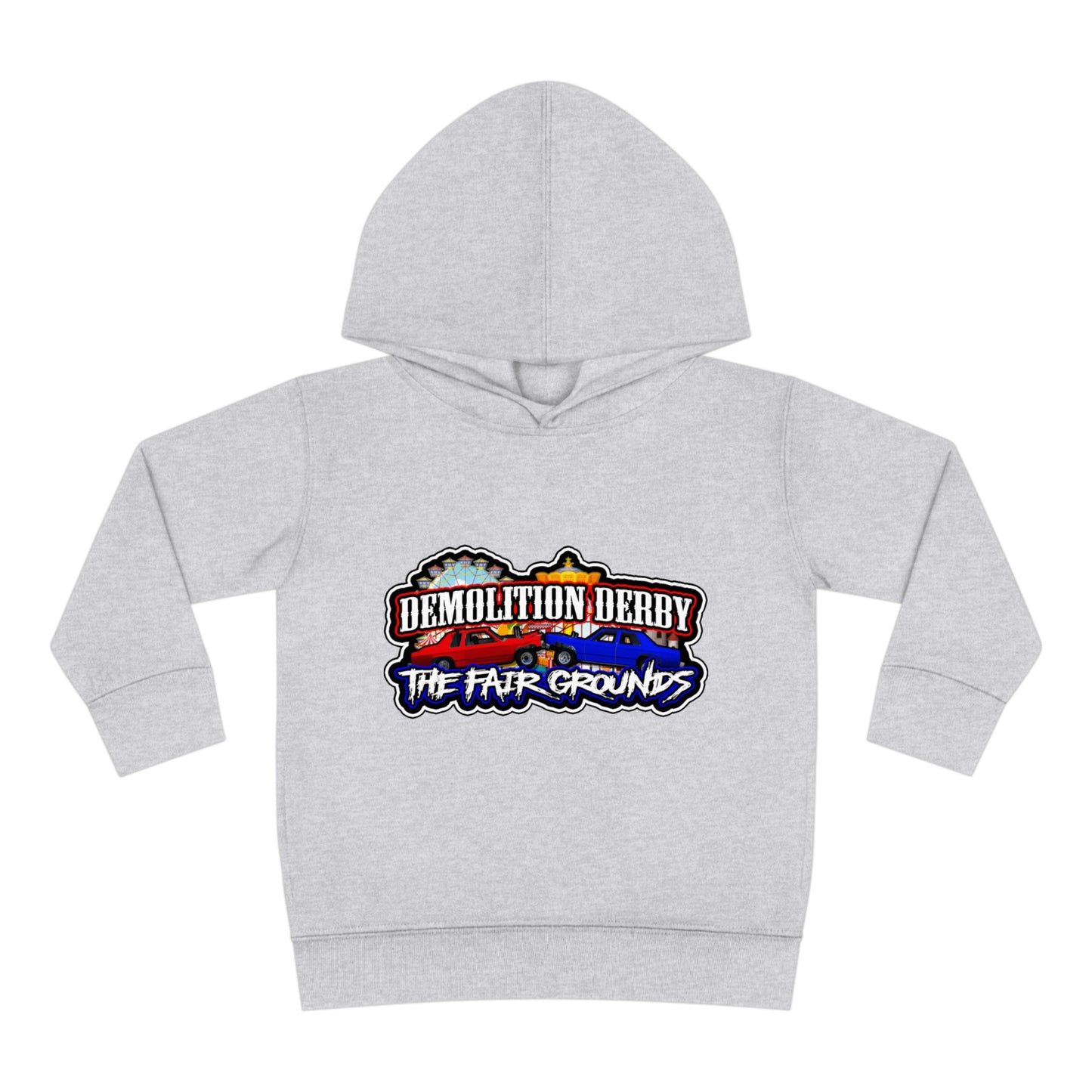 Toddler Pullover Fleece Hoodie w/ Logo on Front