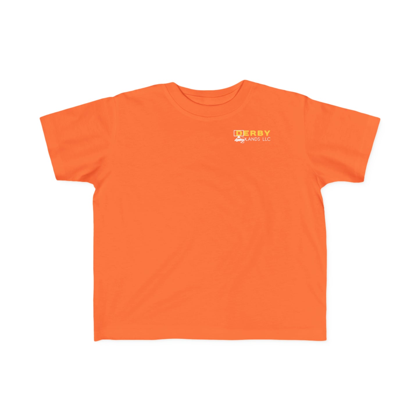 Toddler's Fine Jersey Tee w/ Logo on Front and Back