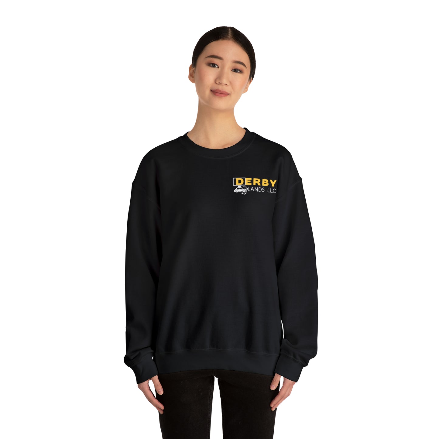 Unisex Heavy Blend™ Crewneck Sweatshirt w/Logo on Front and Back