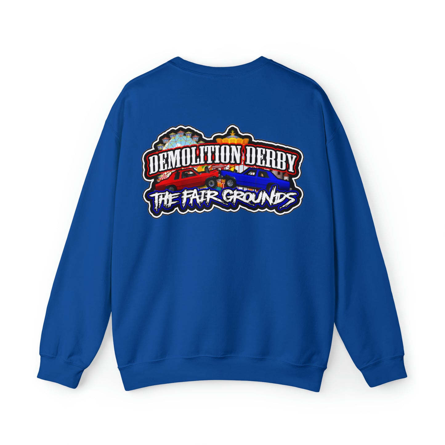 Unisex Heavy Blend™ Crewneck Sweatshirt w/Logo on Front and Back