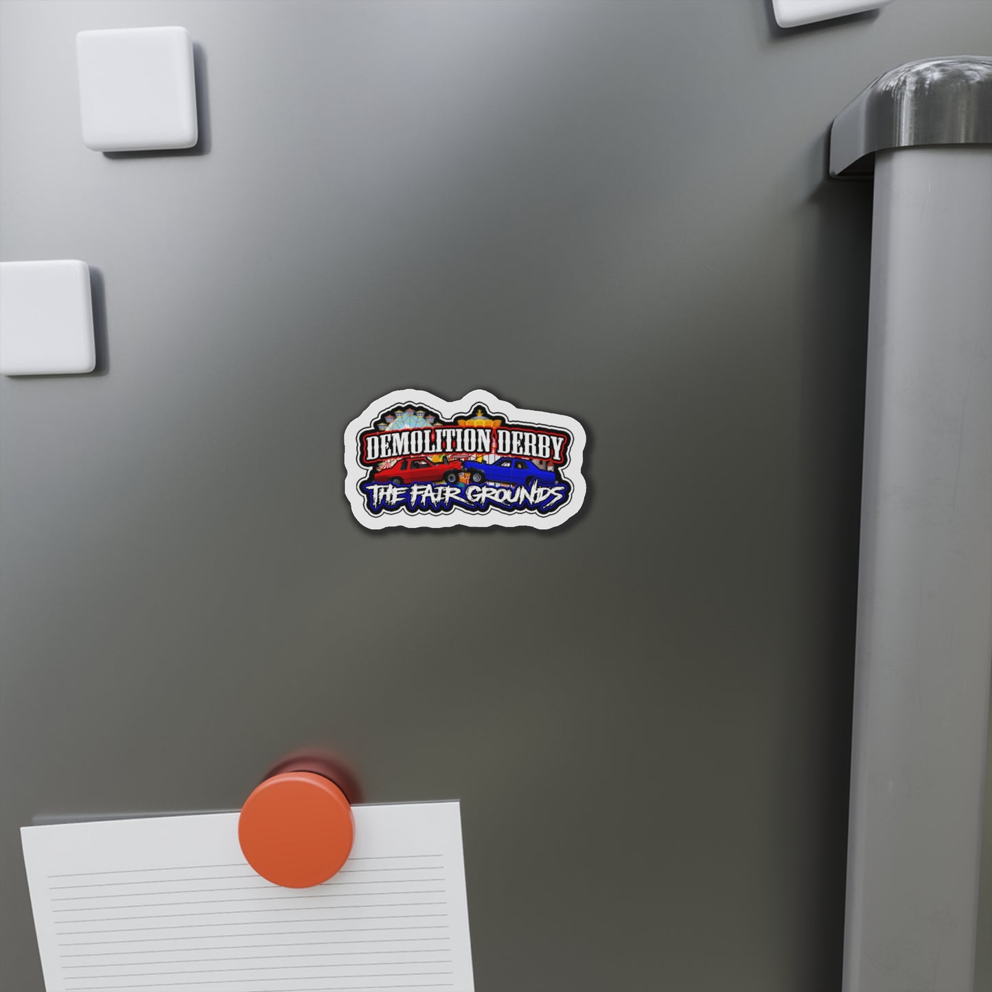 Die-Cut Magnets with FairGrounds Logo