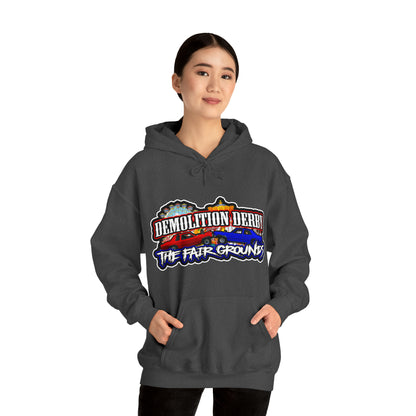 Front Logo Unisex Heavy Blend™ Hooded Sweatshirt w/Logo on Front Only