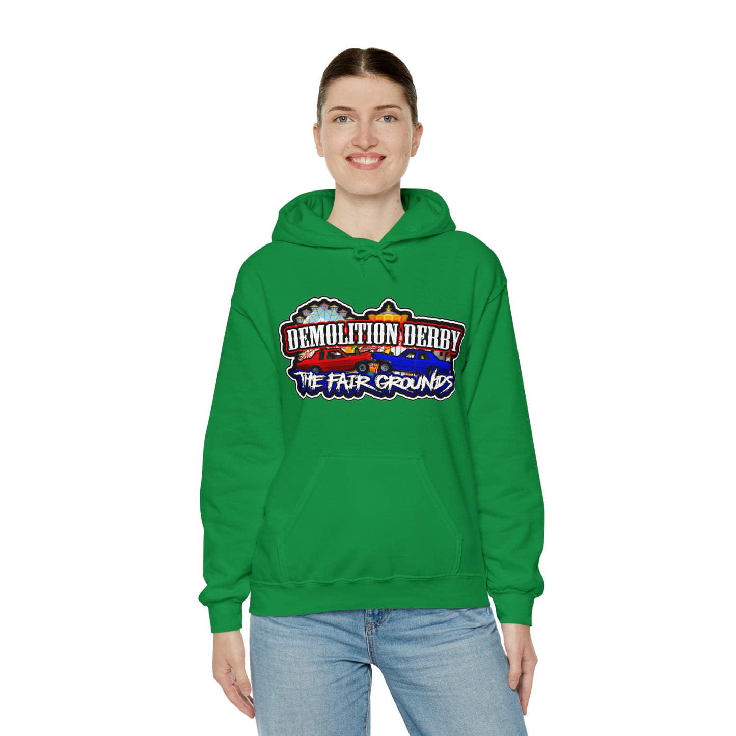 Front Logo Unisex Heavy Blend™ Hooded Sweatshirt w/Logo on Front Only