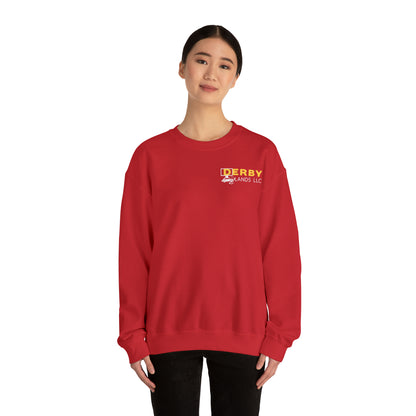 Unisex Heavy Blend™ Crewneck Sweatshirt w/Logo on Front and Back