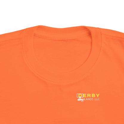 Toddler's Fine Jersey Tee w/ Logo on Front and Back