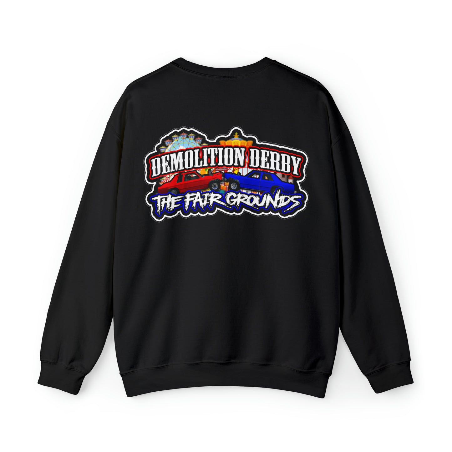 Unisex Heavy Blend™ Crewneck Sweatshirt w/Logo on Front and Back