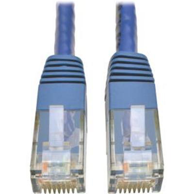 Cat6 Gigabit Molded Patch Cable RJ45 M/M 550MHz 24 AWG Blue 3'