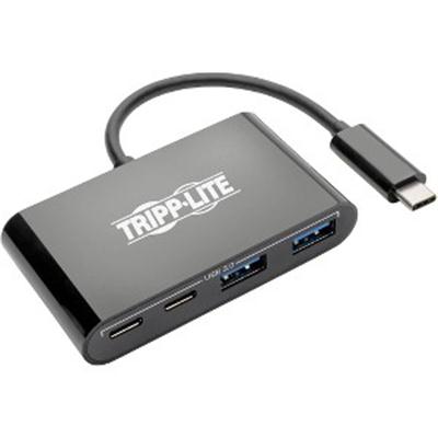 USB C Hub 2x USBC 2x USBA