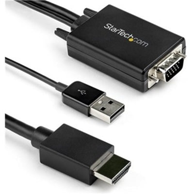 VGA to HDMI Cable USB Audio