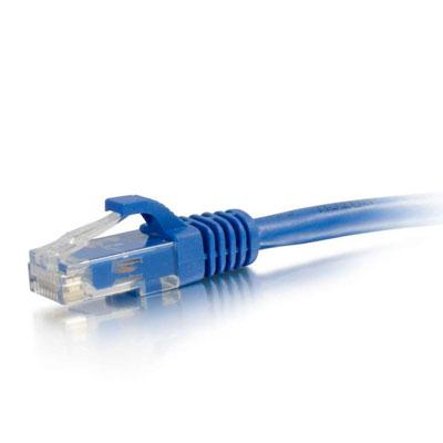 7ft CAT 5E 350Mhz SNAGLESS PATCH CABLE BLUE