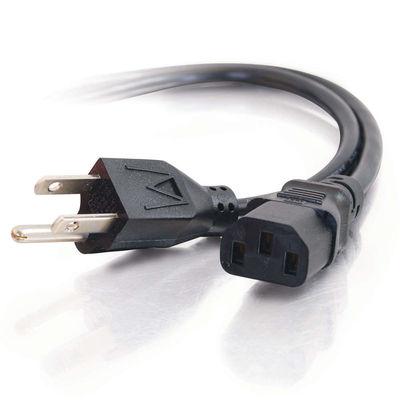 1ft UNIVERSAL POWER CORD (IEC320 C13 to NEMA 5-15P)