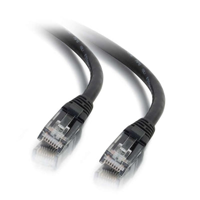 1' Cat6 Snagless Cable Black