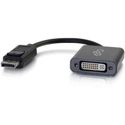 8in DP M to DVI F Active3D Blk