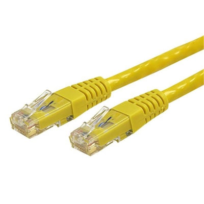 1 ft Yellow Molded Cat6 UTP Patch Cable - ETL Verified