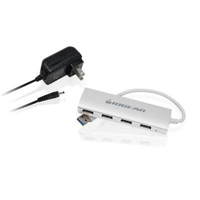 Alum USB 3.0 4 Port Hub w PS