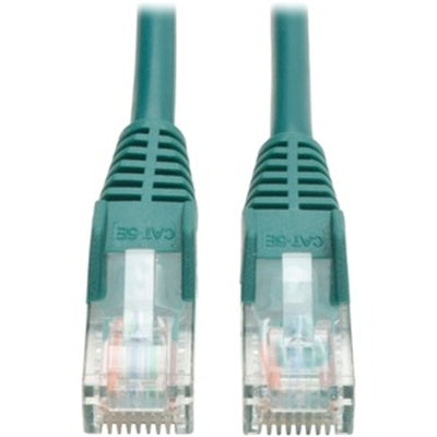 15ft Cat5e / Cat5 350MHz Snagless Patch Cable RJ45 M/M Green 15'