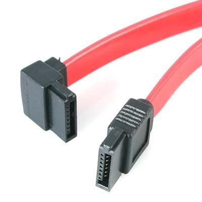 18" Le' Angle SATA Cable