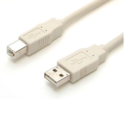 StarTech.com's 10 ft. A to B USB cable features a (male) A connector and a (male) B connector letting you connect USB devices up to 10ft away from your computer.